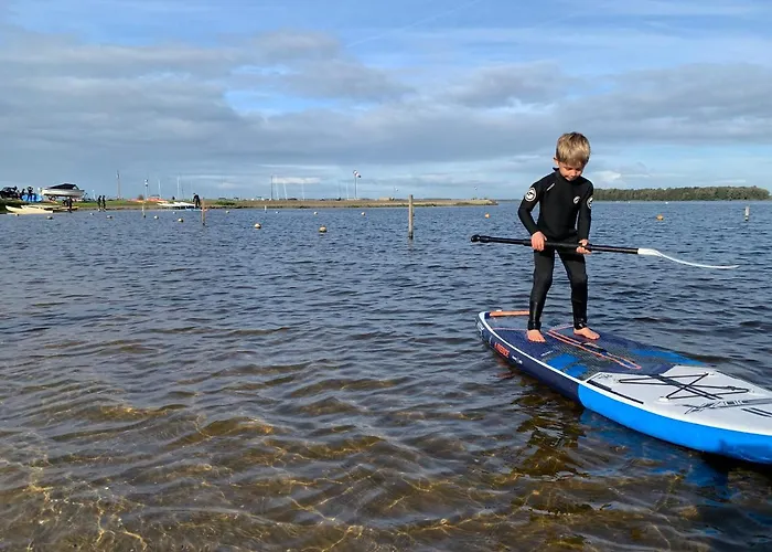 In Bester Lage - Dachterrasse Mit Meerblick - Grosser Eingezaeunter Garten - Kinderfreundlich - Hunde Inklusive - 4 Sterne - Direkt Am - Pool Inklusive * Hulshorst